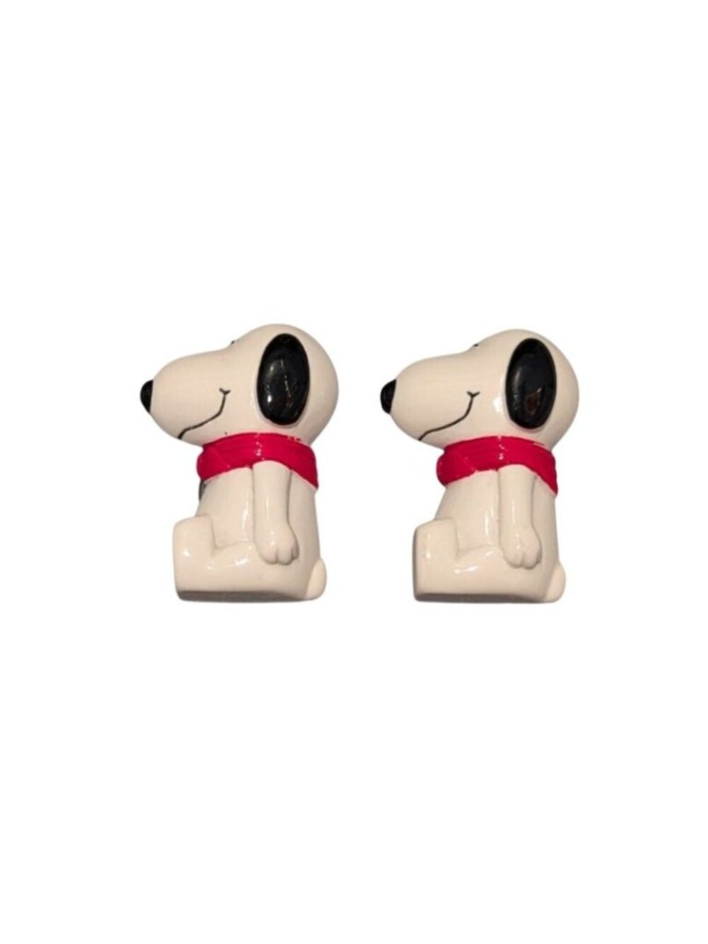 Vintage Snoopy Magnets Pair 2" Benjamin & Medwin 1958/1966 Taiwan - Picture 2 of 16